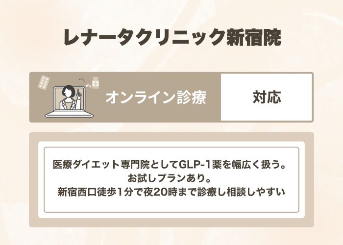 レナータクリニック新宿院