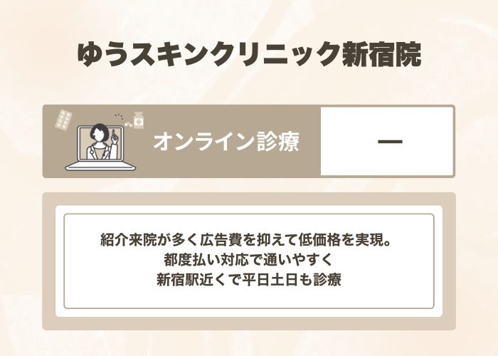 ゆうスキンクリニック新宿院